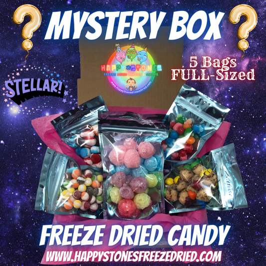 Freeze Dried Candy Mystery Box STELLAR Sampler Box